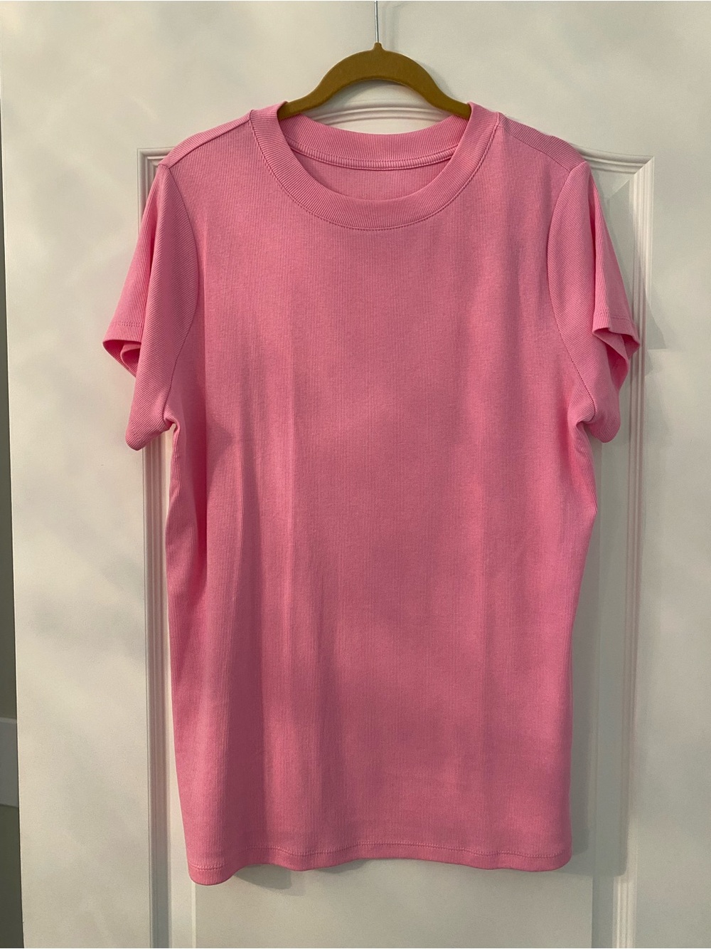 a new day Pink Short Sleeve Crewneck Tee